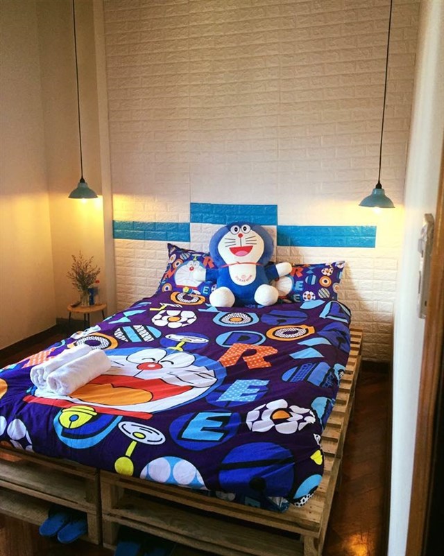 Doraemon homestay tọa lạc tại 9a1 Yesin, P.10, TP. Đà Lạt, thuận tiện để tham quan các điểm nổi tiếng của thành phố ngàn hon như: Trường cao đẳng sư phạm, Ga xe lửa , gần hồ Xuân Hương,…